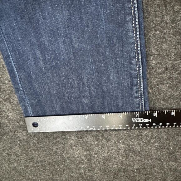 DL1961 Jeans Women's 26 Blue Cindy Petite Slim Boot Switch Stretch Premium Denim - Picture 7 of 13